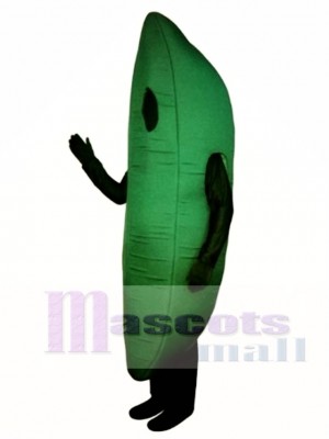 Grün Bean Maskottchen Kostüm Gemüse