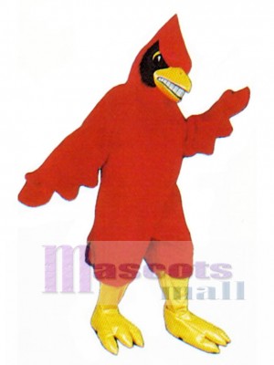 Glückliches Kardinal Maskottchen Kostüm Vogel  