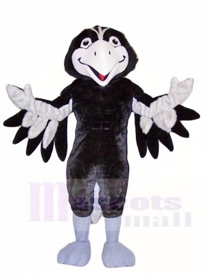 Schwarz Falke Eagle Maskottchen Kostüme Vogel Tier
