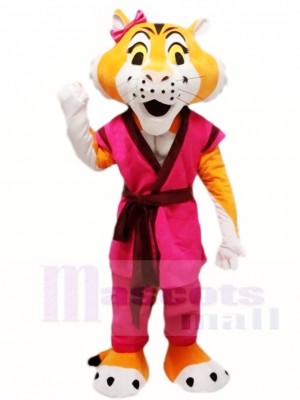 Kung Fu Tiger Tigerin Maskottchen Kostüme Tier
