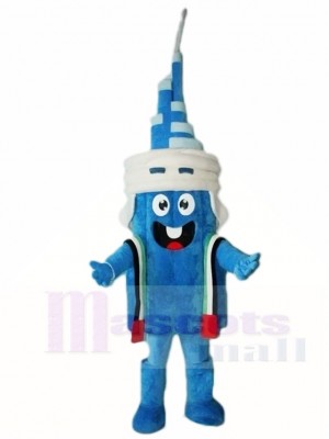 Blauer Turm Maskottchen Kostüme