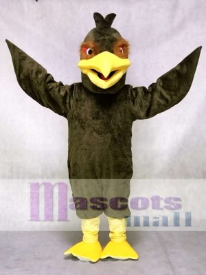 Braune Feder Hawk Falcon Eagle Maskottchen Kostüm Tier