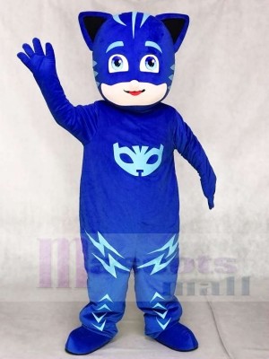 PJ Masks Catboy Connor Mit blauen Augen Junge Maskottchen Kostüme Menschen