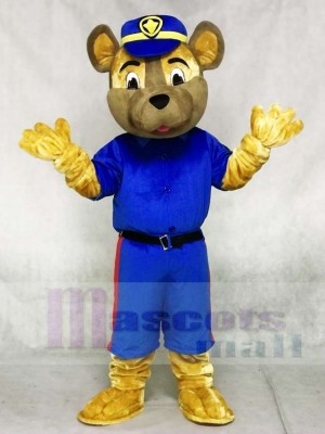 Saskatoon Polizeidienst Sarge Hund Maskottchen Kostüm