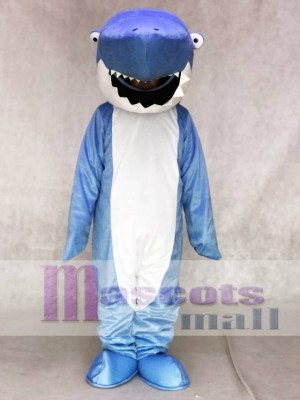 Blau Hai Maskottchen Adult Kostüme Ozean