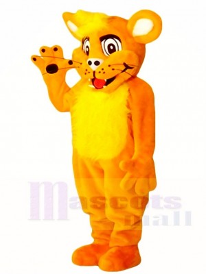 Orange Löwe Cub Maskottchen Kostüme Tier