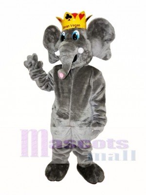 Graue Elefant Maskottchen Kostüm Graue Elefant Maskottchen Kostüme Tier