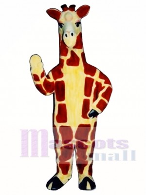 Realistisch Giraffe Maskottchen Kostüm Tier