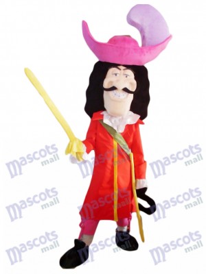 Schwert kämpfer Piraten Maskottchen Kostüm Leute