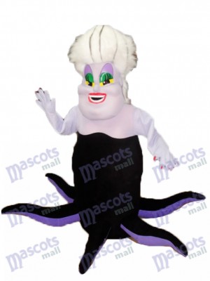 Sea Witch Ursula aus der kleinen Meerjungfrau Maskottchen Kostüm Cartoon