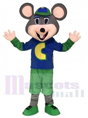 Chuck E. Cheese Maskottchen Kostüm Maus Maskottchen Kostüm Tier