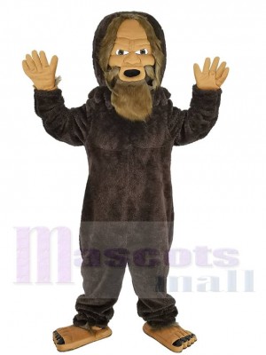 Braun Bigfoot Sasquatch Maskottchen Kostüm