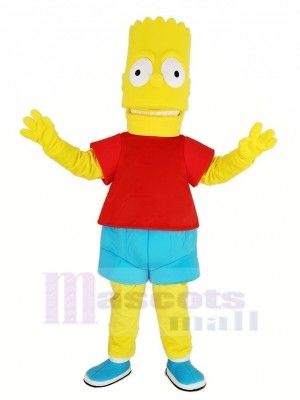 Bart Simpson Sohn Maskottchen Kostüm