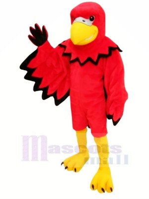 rot Lustig Vogel Maskottchen Kostüme Karikatu