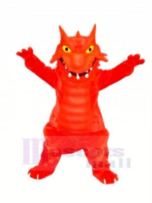 rot Blaze Drachen Maskottchen Kostüme Karikatur