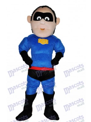 Superman Adult Maskottchen Kostüm Cartoon Menschen