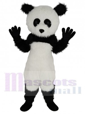 Lustig Schwarz und weiß Panda Maskottchen Kostüm Tier