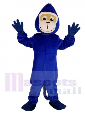 Blau Gorilla Affe Maskottchen Kostüm Tier
