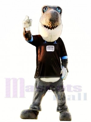 Sussex Kricket Grauer Hai Maskottchen Kostüm