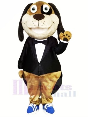 Gentleman Hund Maskottchen Kostüme Billig