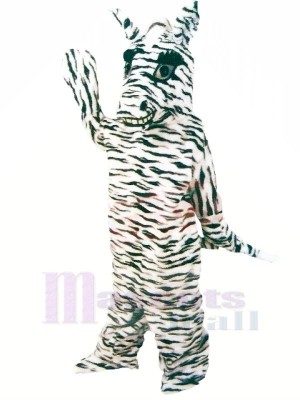 Freundlich Zebra Maskottchen Kostüme Karikatur
