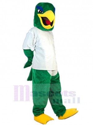 Kühles Grün Adler Falke Maskottchen-Kostüm Tier