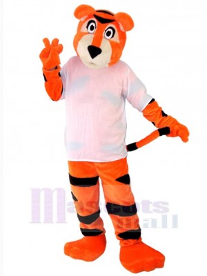 Fußball-Tiger Maskottchen-Kostüm Tier