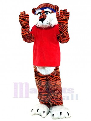Professioneller Sport Tiger Maskottchen-Kostüm Tier