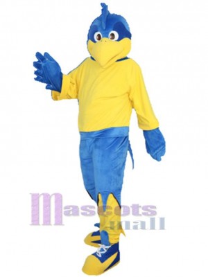 Blauer Sportadler Maskottchen-Kostüm Tier