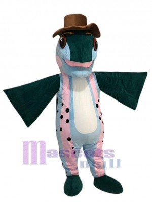 Party Delfin Maskottchen-Kostüm Ozean
