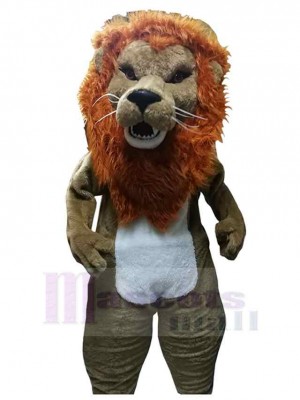 Alter brauner Löwe Maskottchen-Kostüm Tier
