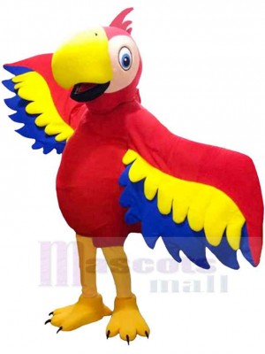 Lebhafter Papagei Maskottchen-Kostüm Tier