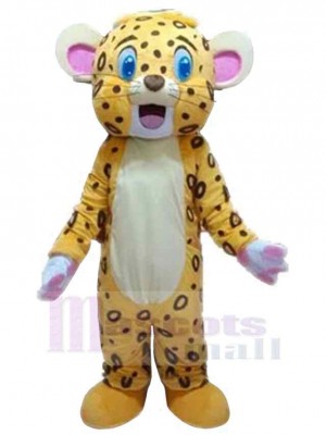 Kleiner Leopard Maskottchen-Kostüm Für Erwachsene Maskottchen-Köpfe