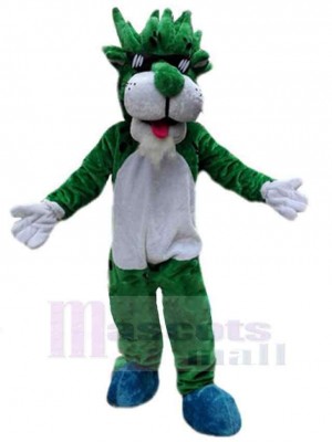 Kühler grüner Gepard Maskottchen-Kostüm Für Erwachsene Maskottchen-Köpfe