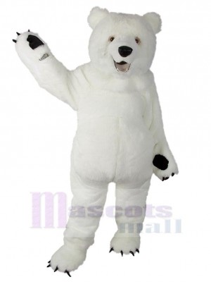 Hochwertiger Eisbär Maskottchen-Kostüm Für Erwachsene Maskottchen-Köpfe