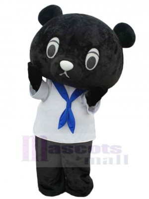 Entzückender Schwarzbär Maskottchen-Kostüm Tier