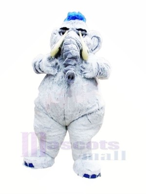 Mammut Grau Elefant Maskottchen Kostüme Erwachsene