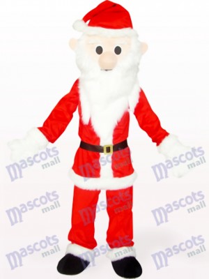 Rote und weiße Weihnachten Xmas Santa Maskottchen Kostüm