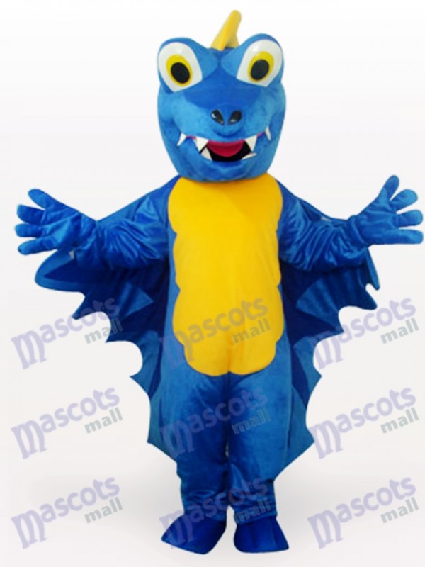 Blue Dinosaur Maskottchen Kostüm für Erwachsene