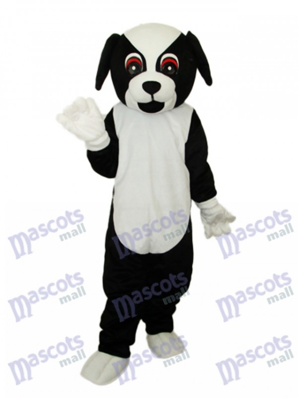 Schwarzer Hund Maskottchen Erwachsener Kostüm Tier