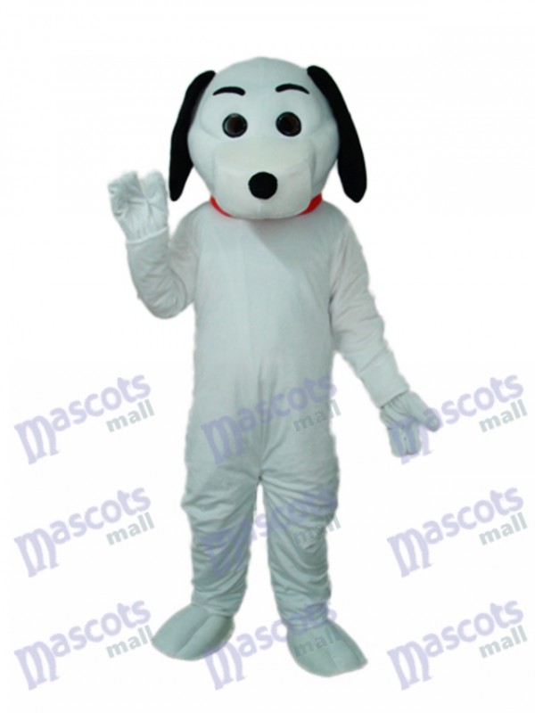 Little White Dog Maskottchen Adult Kostüm Tier