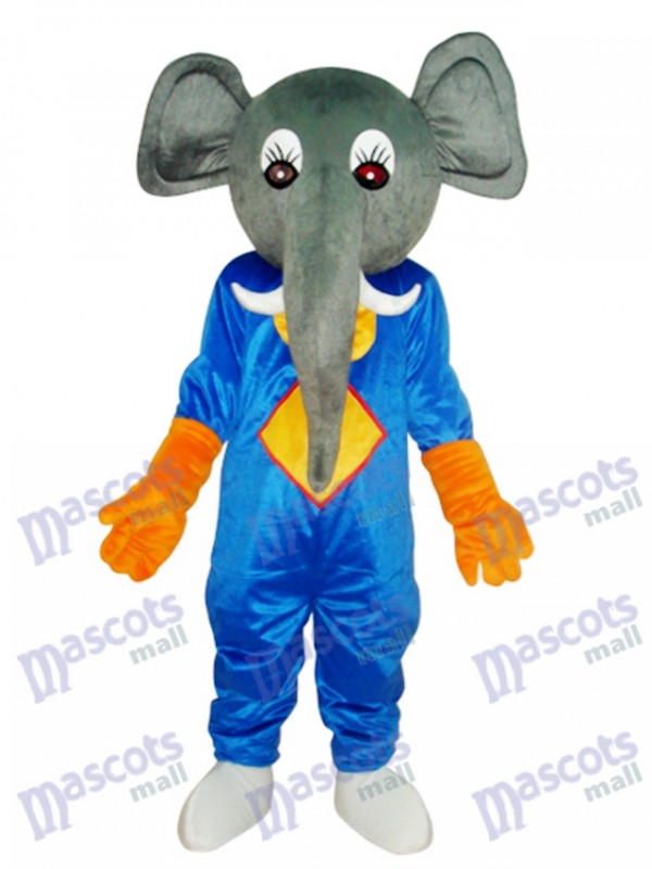 Elefant Maskottchen Erwachsene Kostüm Tier