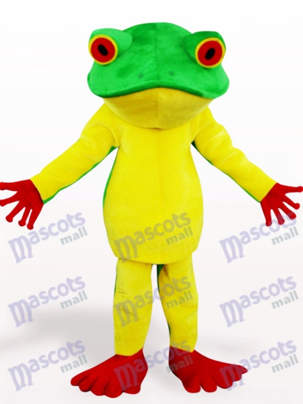 Frosch Tier Maskottchen Kostüm für Erwachsene