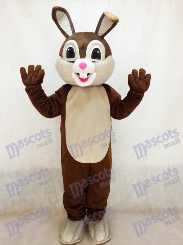 New Chocolate Easter Bunny Rabbit Mascot Costume