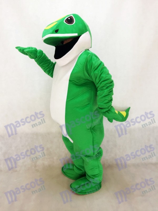 Grünes Gecko Maskottchen Kostüm