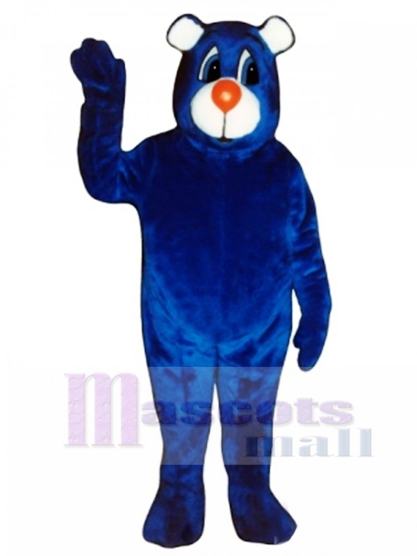 Neues blaues Bären Maskottchen Kostüm