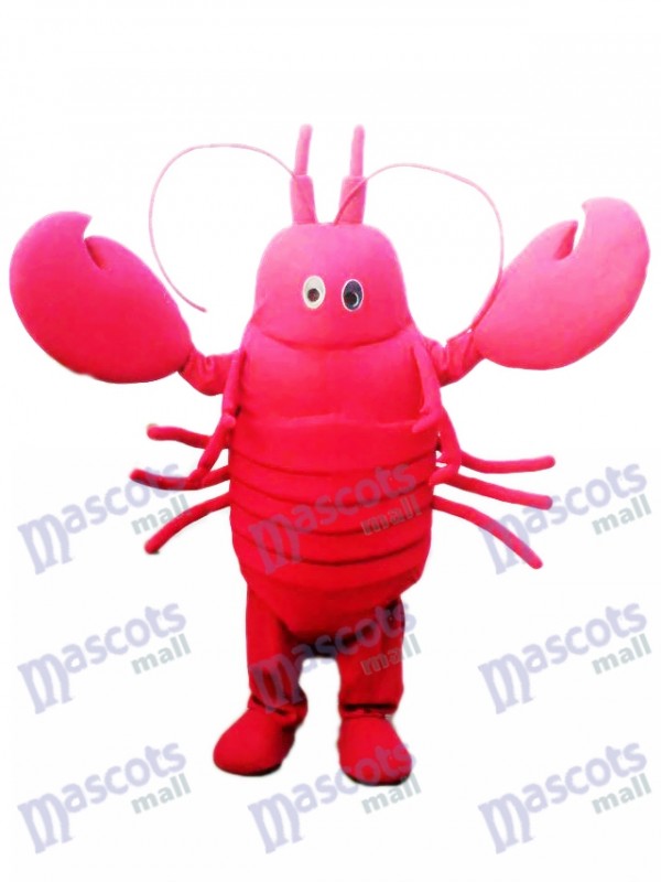 Red Krebse Maskottchen Kostüm Meeresfrüchte Ozean