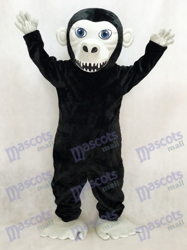 Neues schwarzes Gorilla Maskottchen Kostüm Tier