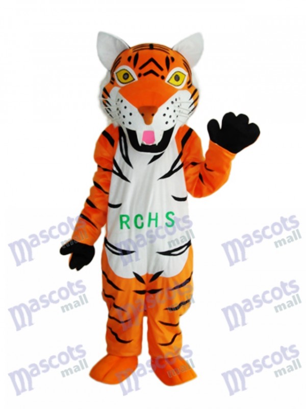 Tiger MascTiger Maskottchen Erwachsene Kostüm Tier